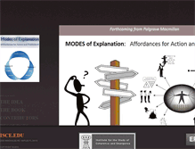 Tablet Screenshot of modesofexplanation.org